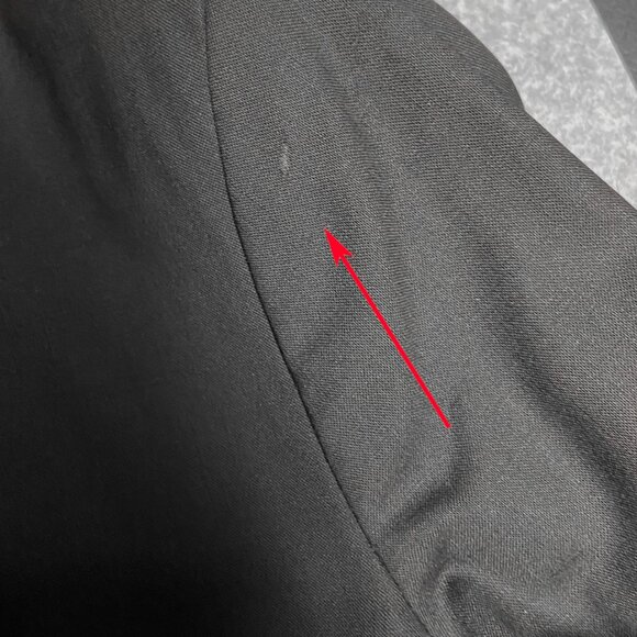 RESERVED Vince Women's Single-Breasted 1-Button Blazer Size 6 Black Wool - Picture 12 of 12